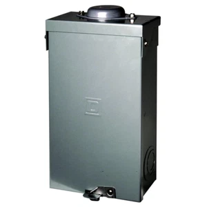 Outdoor Circuit Breaker Enclosure 100 Amp 2-Pole Include QO2100 ANSI certified - Picture 1 of 12