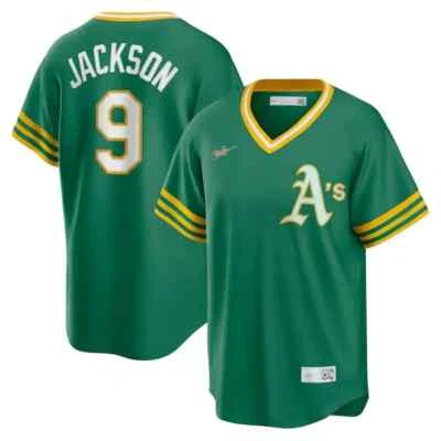 Reggie Jackson Oakland Athletics Nike Cooperstown Collection Jersey Men's MLB 44 - Image 1 of 4
