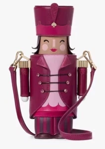 Nuevo con etiquetas Bolso Bandolera Kate Spade Oh What Fun Cascanueces 3D Novedad Regalo de Navidad - Imagen 1 de 5