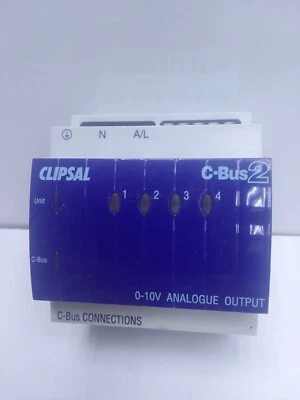 CLIPSAL C-BUS2 L5504AMP 4-KANAL ANALOG AUSGANGSEINHEIT 0-10V - Image 1 of 4