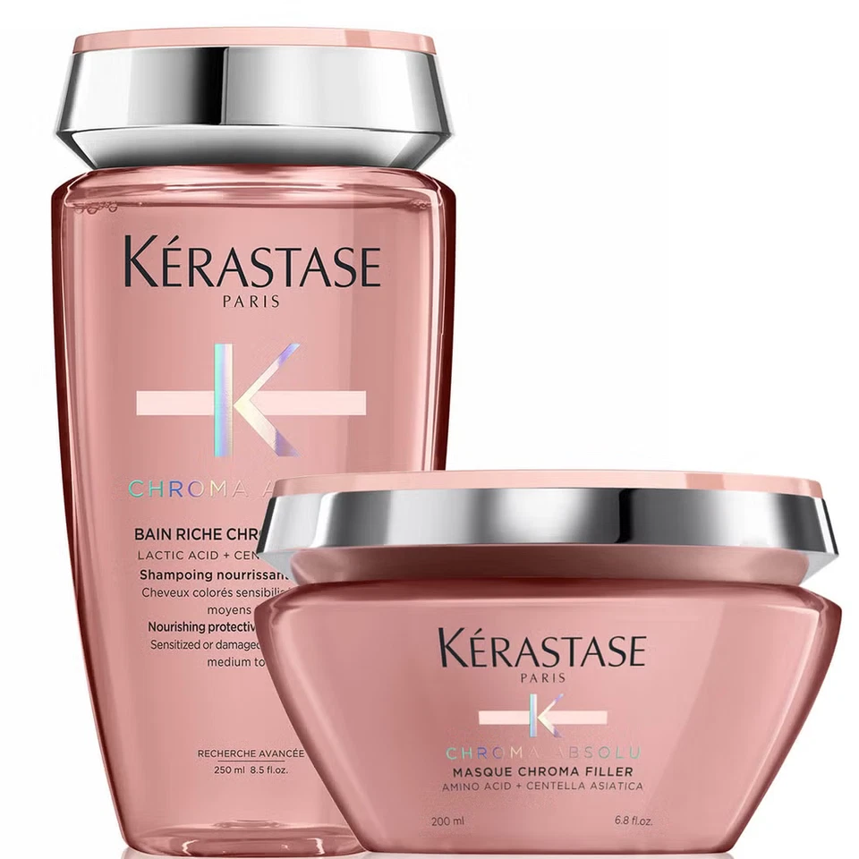 Kérastase Chroma Absolu Duo SET Shampoo + Haarmaske Masque Chroma Filler