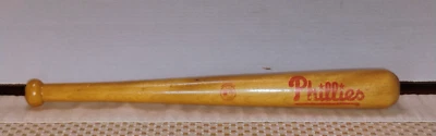 Vintage MLB Mini Philadelphia Phillies Baseball Bat 10” - Image 1 of 4
