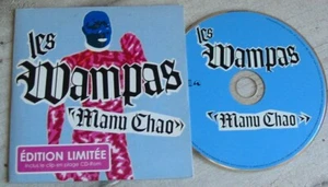 Les WAMPAS (CD Single)  Manu Chao - CGT + Clip "Manu Chao" - Picture 1 of 2