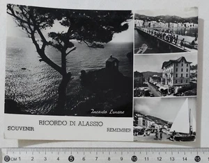 I123308 Postkarte - Savona - Alassio - Veduten - VG 1956 - Bild 1 von 2