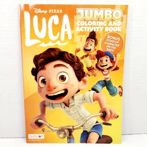Disney Pixar Luca Jumbo Coloring & Activity Book with Stand Up Character 64 pgs - Bild 1 von 9