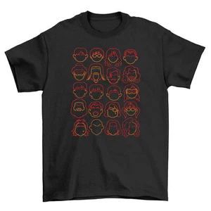 Wizard Heads Unite - ¡Caras mágicas en abundancia! Camiseta Divertida, Diseño Unisex, Perfecta - Imagen 1 de 46