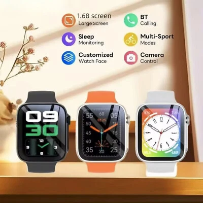 SUPMANGO T88k Smartwatch Sport Bluetooth Sportuhr Herren Damen Fitness Bluetooth Wlan