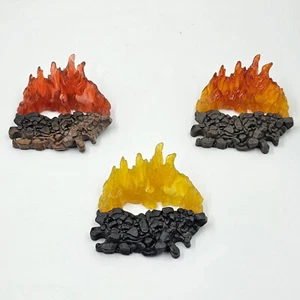 Star Wars 3 x Lava Mustafar Display Stand Bases for 3.75 Inch Figures - Picture 1 of 1