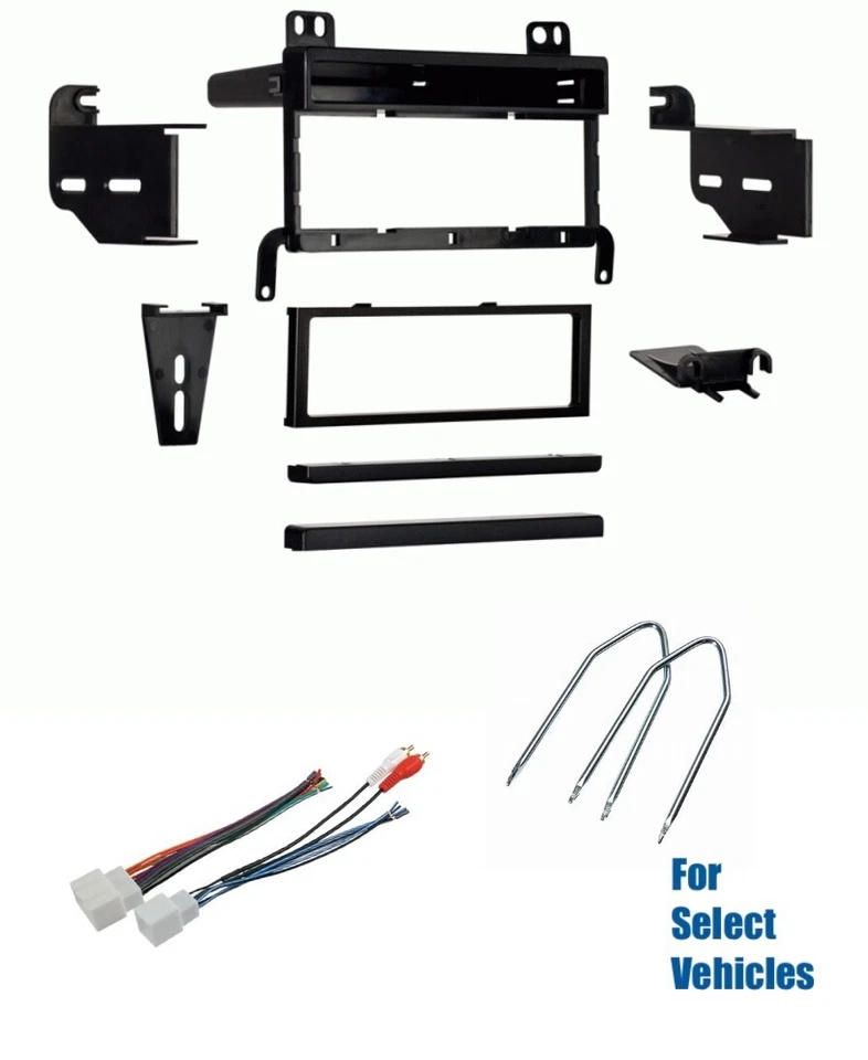 1 Din Car Stereo Radio Install Kit Wire Tool for some Ford Lincoln Mazda Mercury - Image 1 of 1