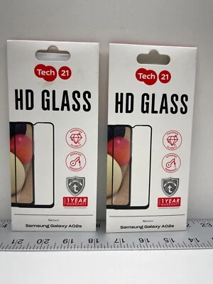 2 - Tech 21 HD Glass Screen Protector for Samsung Galaxy A02S - Image 1 of 4