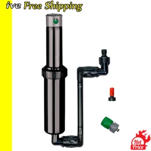 5" Pop-Up Sprinkler Adjustable Rotating W/ Quick Hose Compact Watering Purling - Picture 1 of 6