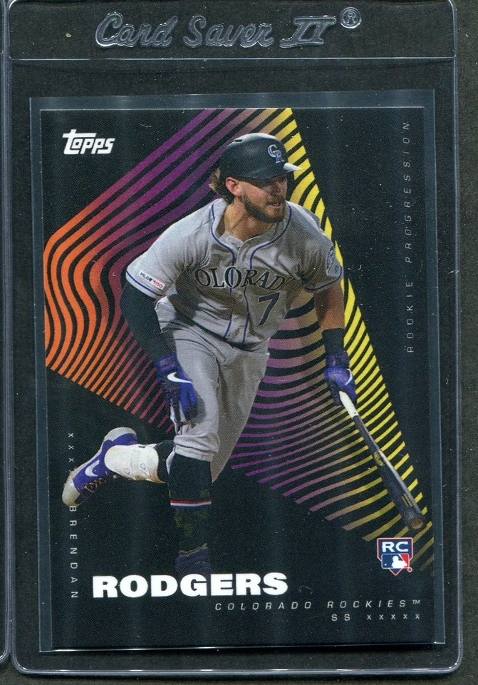2019 Topps On Demand Rookie Progression Brendan Rodgers RC #29 Rockies - Image 1 of 1