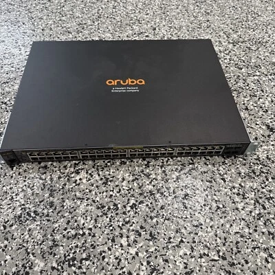 ARUBA J9772A 2530-48G PoE+ 48 PORT ETHERNET SWITCH W/ RACK EARS J9772-60301 - Image 1 of 3
