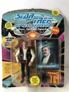 Star Trek The Next Generation Scottie Captain Scott Action Figure Playmates 1993 - Picture 1 of 5