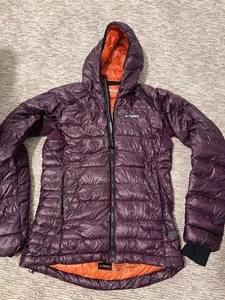 Adidas Terrex Puffer Jacket Womens Size Small In Purple , SAMPLE - Picture 1 of 6