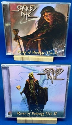 Sacred Rite - Rites of Passage Vol. I and II CD Lot (Sentinel Steel/Heavy Metal) - Image 1 of 4