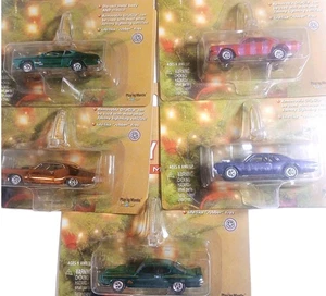 2000 Johnny Lightning Holiday Muscle Ornaments Lot Of 5 Cars Unopened - Picture 1 of 22