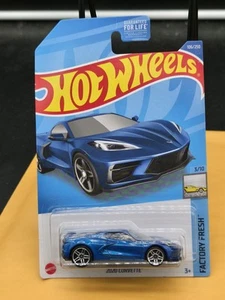 Hot Wheels 2022 Factory Fresh Serie 2020 Corvette 3/10 106/250 blau - Bild 1 von 2