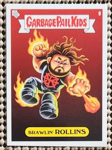 BRAWLIN ROLLINS: 2019 GPK WWE WRESTLING SETH FREAKIN PARODY SP SHORT PRINT #9 - Picture 1 of 3