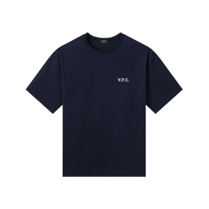 A.P.C. Jeremy T-Shirt Dark Navy Blue - Picture 1 of 2