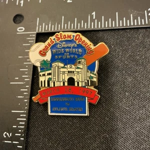 Disney March 28 1997 Wide World Of Sports Grand Slam Opening Pin Cincinnati - Picture 1 of 5