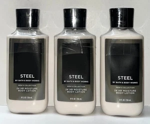 3 ACERO COLECCIÓN HOMBRE Loción Corporal Baño y Cuerpo Funciona 8 fl oz - Imagen 1 de 1