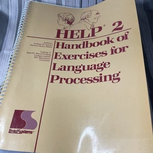 Speech Language Therapy Help 2: Handbook Of Exercises For Language Processing - Imagen 1 de 9