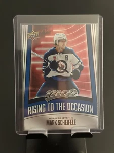 2025 Upper Deck MVP Rising to the Occasion Mark Scheifele #RO-3 Winnipeg Jets - Picture 1 of 2