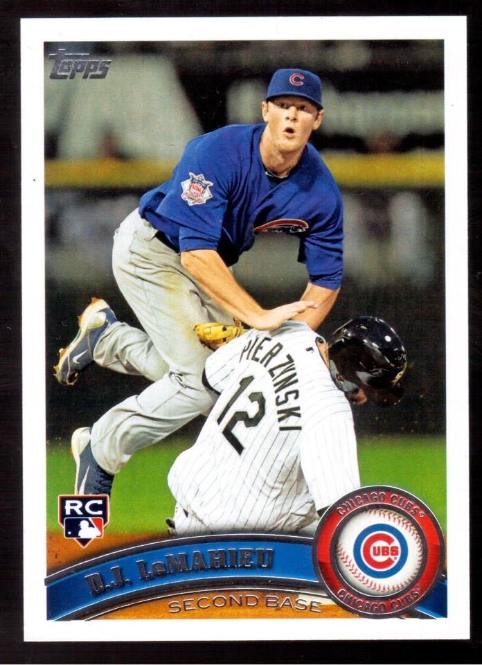 2011 TOPPS UPDATE SERIES #US205 D.J. LeMAHIEU ROOKIE - Image 1 of 1