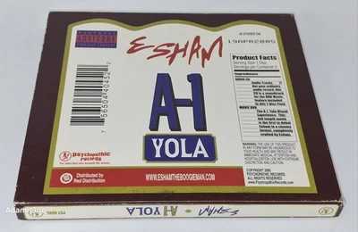 Esham: A-1 Yola CD And DVD Psychopathic Records Insane Clown Posse Juggalo Rare Foto 1 de 4