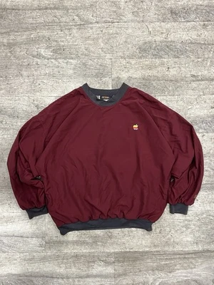 Felpa a vento vintage anni 90 dipendenti Apple logo arcobaleno ricamo taglia L - Immagine 1 di 4