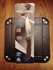 Cold Steel Range Boss Lockback 4" 4116 SS Blade Tri-AD Lock ZY-EX Handle 3.4 OZ - Picture 1 of 4