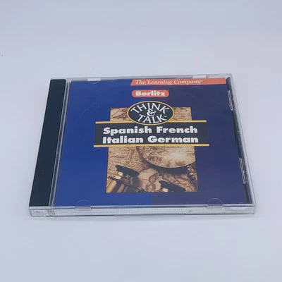 The Learning Company Berlitz Think & Talk versión italiana 2.0 Win Mac CD-ROM Foto 1 de 4