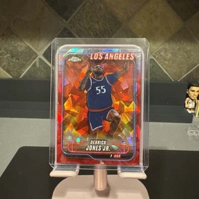 Derrick Jones Jr 24-25 Topps Chrome Sapphire Red /5 - Image 1 of 3