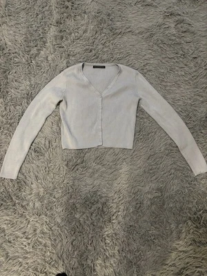 Brandy Melville Women’s Blue Ribbed Button Up Cardigan Size Small - Image 1 of 4