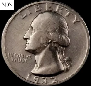 1932 Washington Quarter - Extra Fine EF/XF -- 90% Silver - Picture 1 of 2