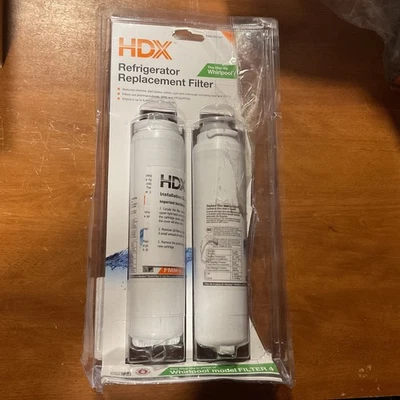 HDX FMM - 2 Replacement Water Filters/ Purifiers For Whirlpool Refrigerator - Image 1 of 4