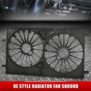 For 07-17 Chrysler 200 Caliber Compass OE Style Radiator Cooling Fan Shroud - Picture 1 of 6