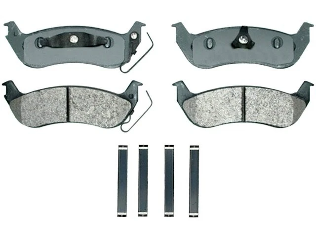 Rear Brake Pad Set For 2003-2004 Mercury Marauder FQ738TV — 第 1/1 张图片
