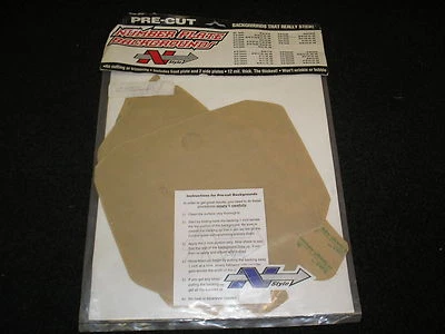 Fondos de matrícula precortados transparentes Honda CR CR80 1996-2002 CR80R CR80RB  Foto 1 de 2