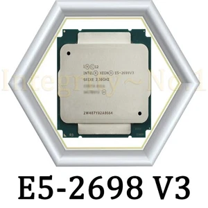 Intel Xeon E5-2698 V3 SR1XE 2.30GHz 16-Core 40MB 135W LGA2011-3 CPU Processor - Picture 1 of 1