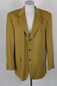 HUGO BOSS Jacket Blazer Wool Cashmere Man Size 52 Man Jacket Casual Vintage - Picture 1 of 9