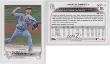 2022 Topps Series 2 Advanced Stats Back /300 Jack Flaherty #588