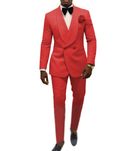 Wedding Business Blazer+Pant Suit Slim-Fit Formal Suit Dress Suits Men's 2-Piece