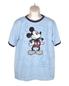 T-shirt Topolino Disney Store blu cotone biologico taglia media - Foto 1 di 7
