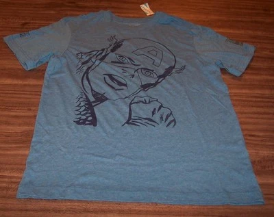 Camiseta CAPITÁN AMÉRICA Marvel Comics Los Vengadores JUVENTUD XL NUEVA Foto 1 de 4