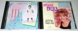 BRENDA LEE-2CD COLLECTION-ANTHOLOGY VOLUME ONE:1956-1961,VOLUME TWO:1962-1980 (C - Picture 1 of 2