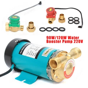 Bomba de refuerzo 90/120W 3/4 pulgadas bomba de circulación agua caliente bomba de aumento de presión 220 V - Imagen 1 de 29