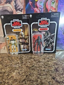 Star Wars Bad Batch Sammlung Lot ELITE SQUAD TROOPER & Clone Captain Grau Neu - Bild 1 von 5