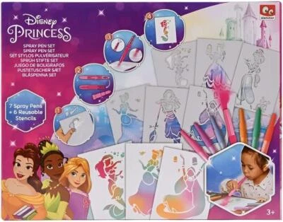 Disney Princess Sprühstifte Set Kinder Spaß Basteln Activity Set